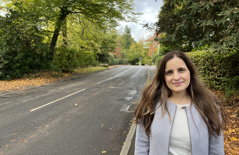 Ayesha on St John's Hill Road