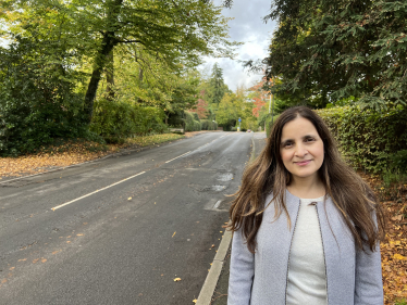 Ayesha on St John's Hill Road